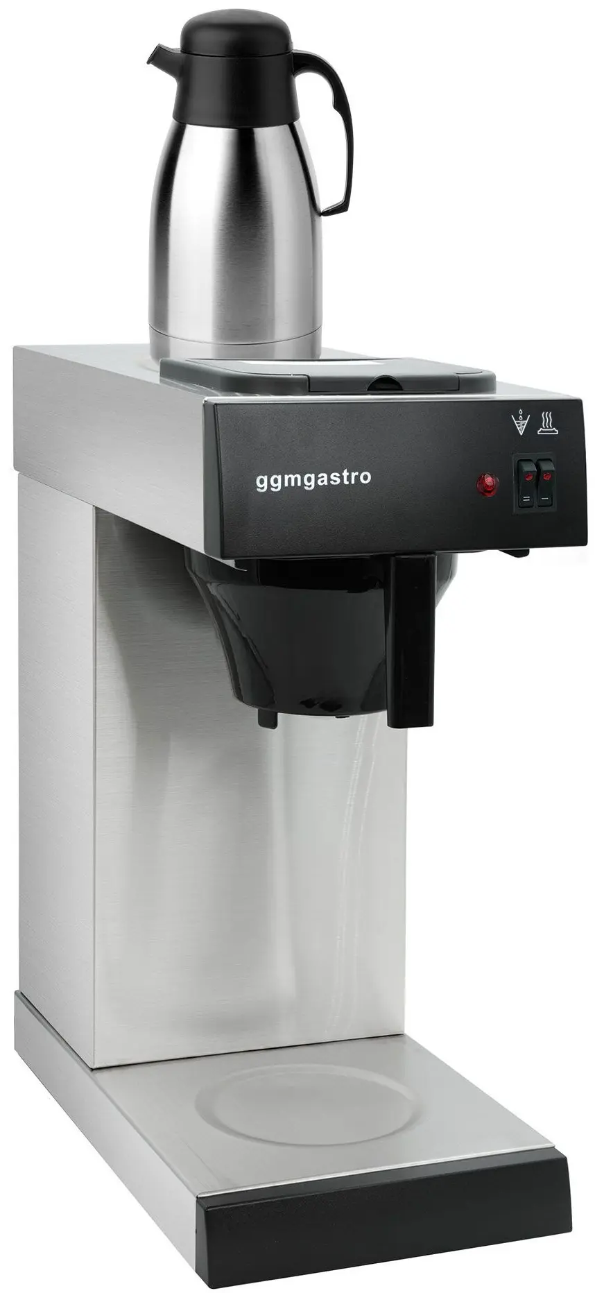 Кофеварка GGM Gastro FKMV20EN (Silver/Black) - 4