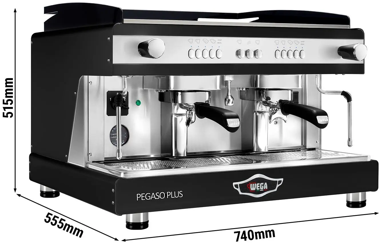 Кофемашина Wega Pegaso Plus 2 GR (Black) - 5