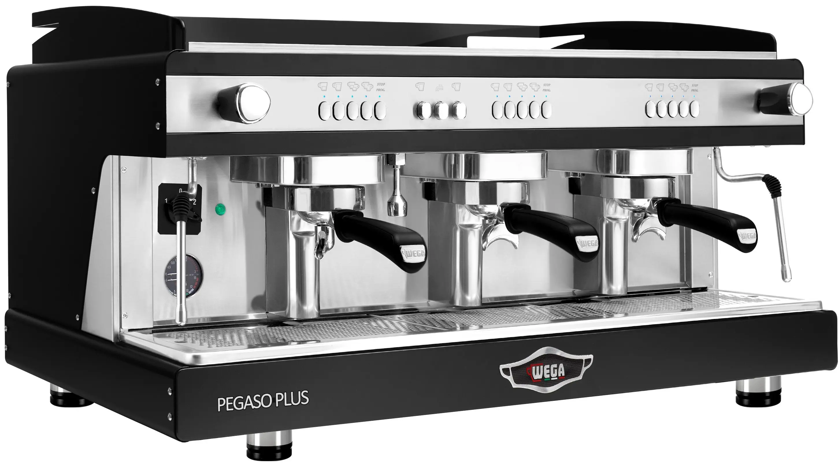 Кофемашина Wega Pegaso Plus 3 GR (Black) - 2