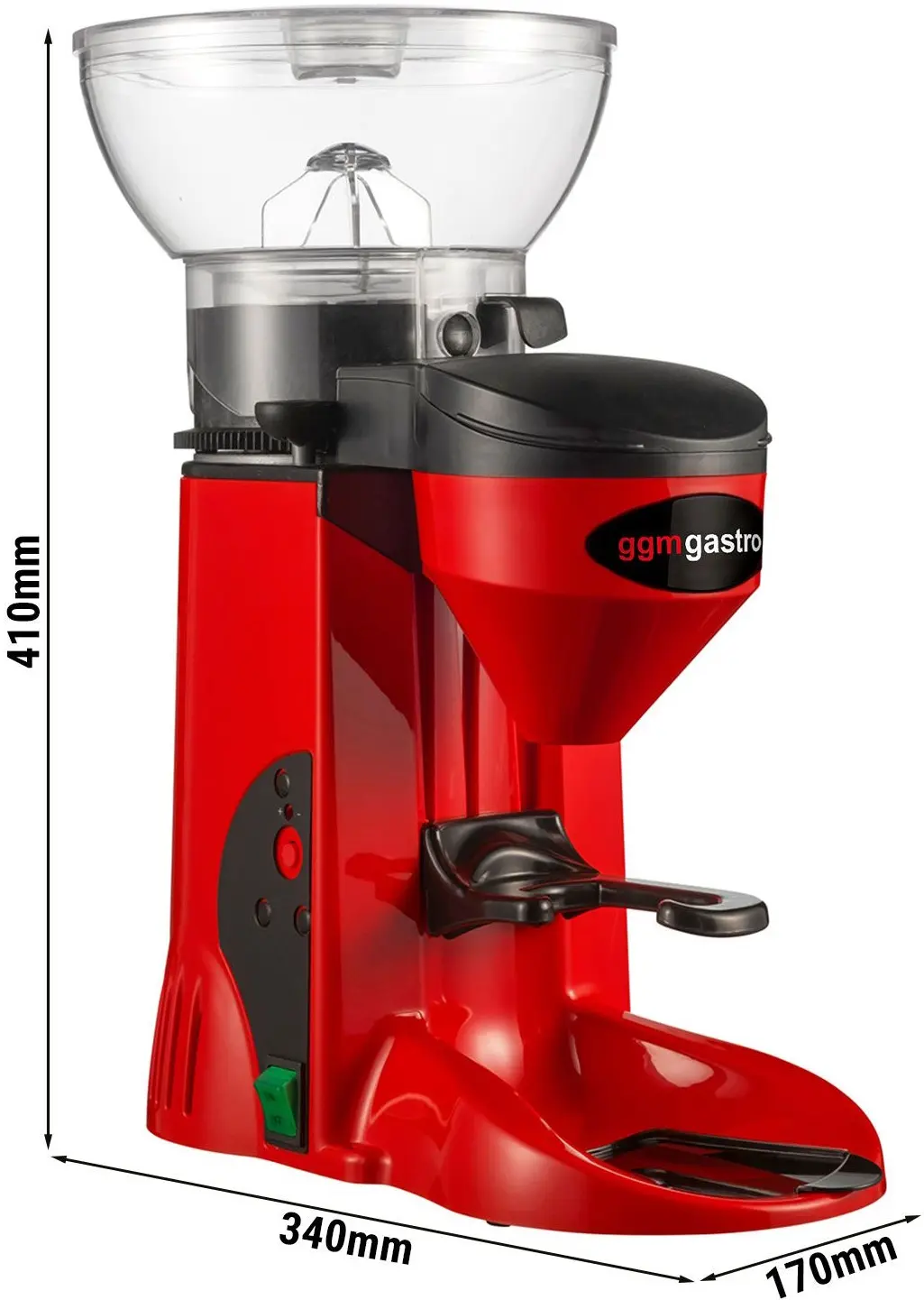 Rasnita de cafea GGM Gastro MC1 (Red) - 4