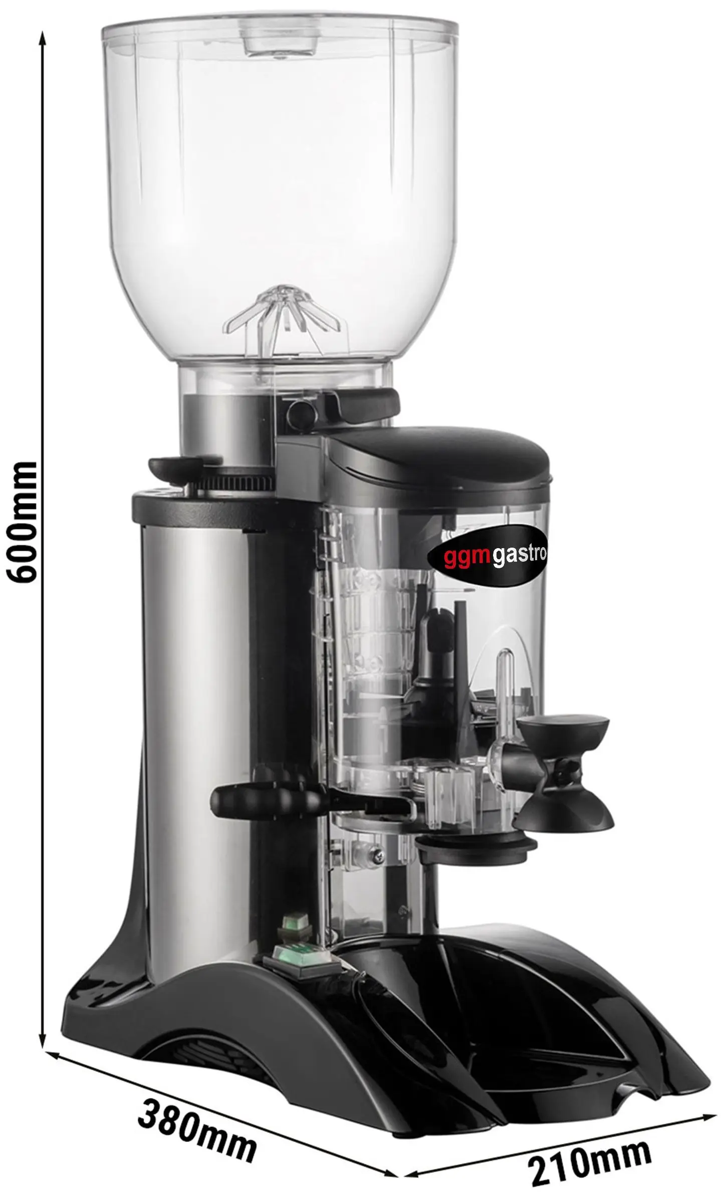 Кофемолка GGM Gastro MC5 (Inox) - 5