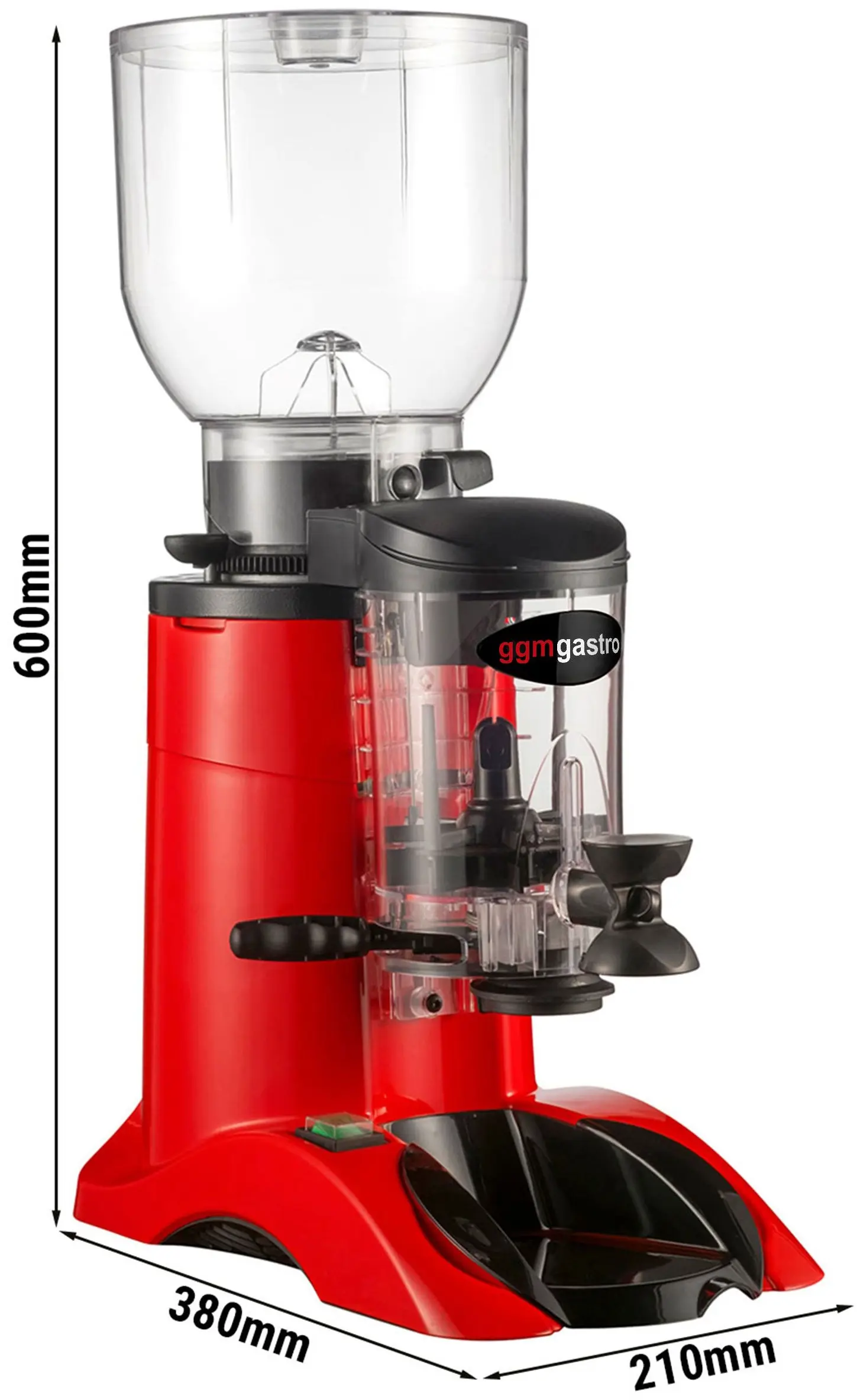 Кофемолка GGM Gastro MC5 (Red) - 5