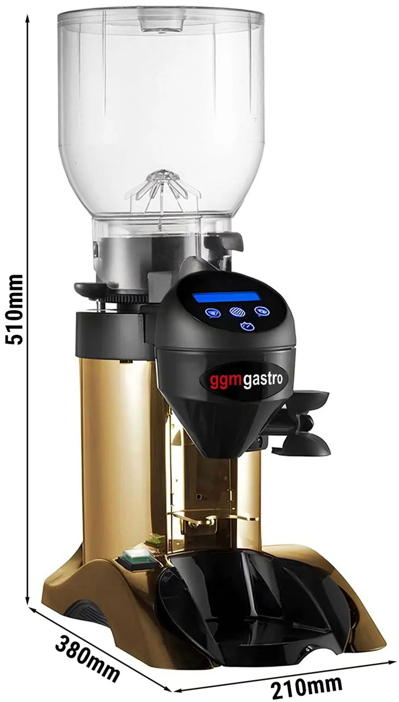 Rasnita de cafea GGM Gastro MC9T (Gold) - 5