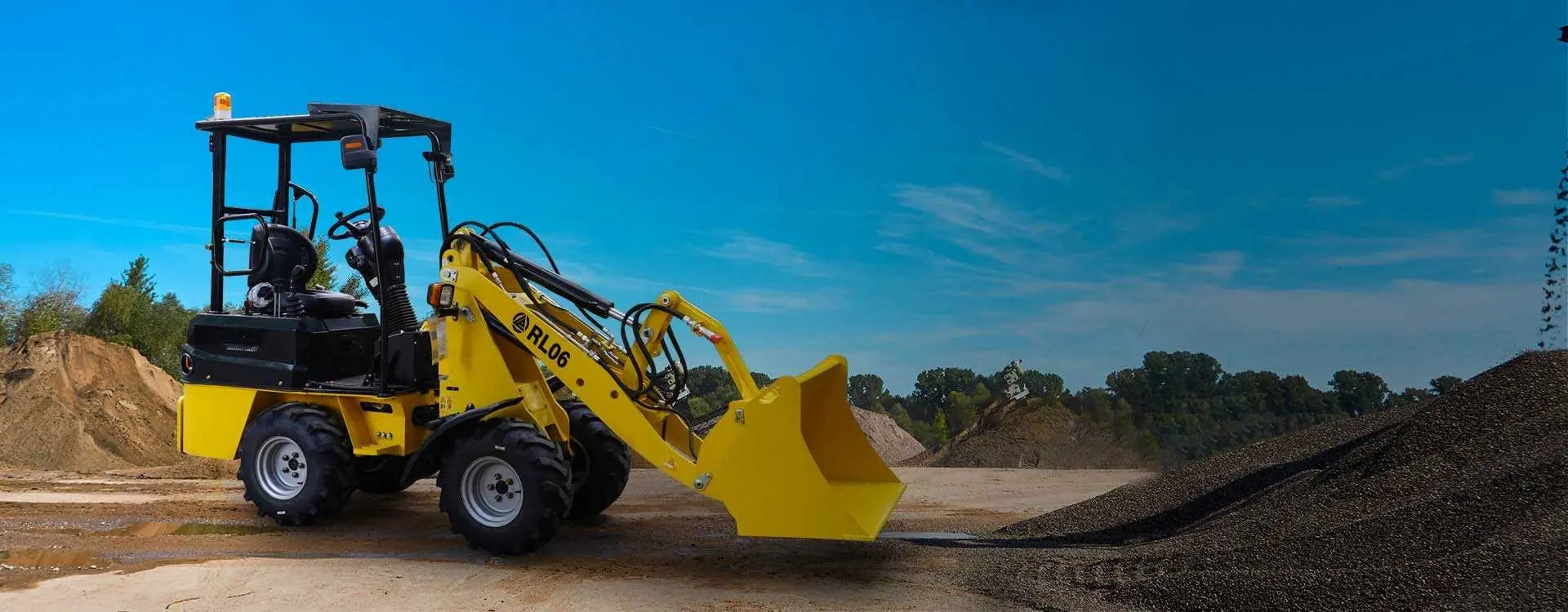 Колесный погрузчик Rippa RL06 (Yellow)