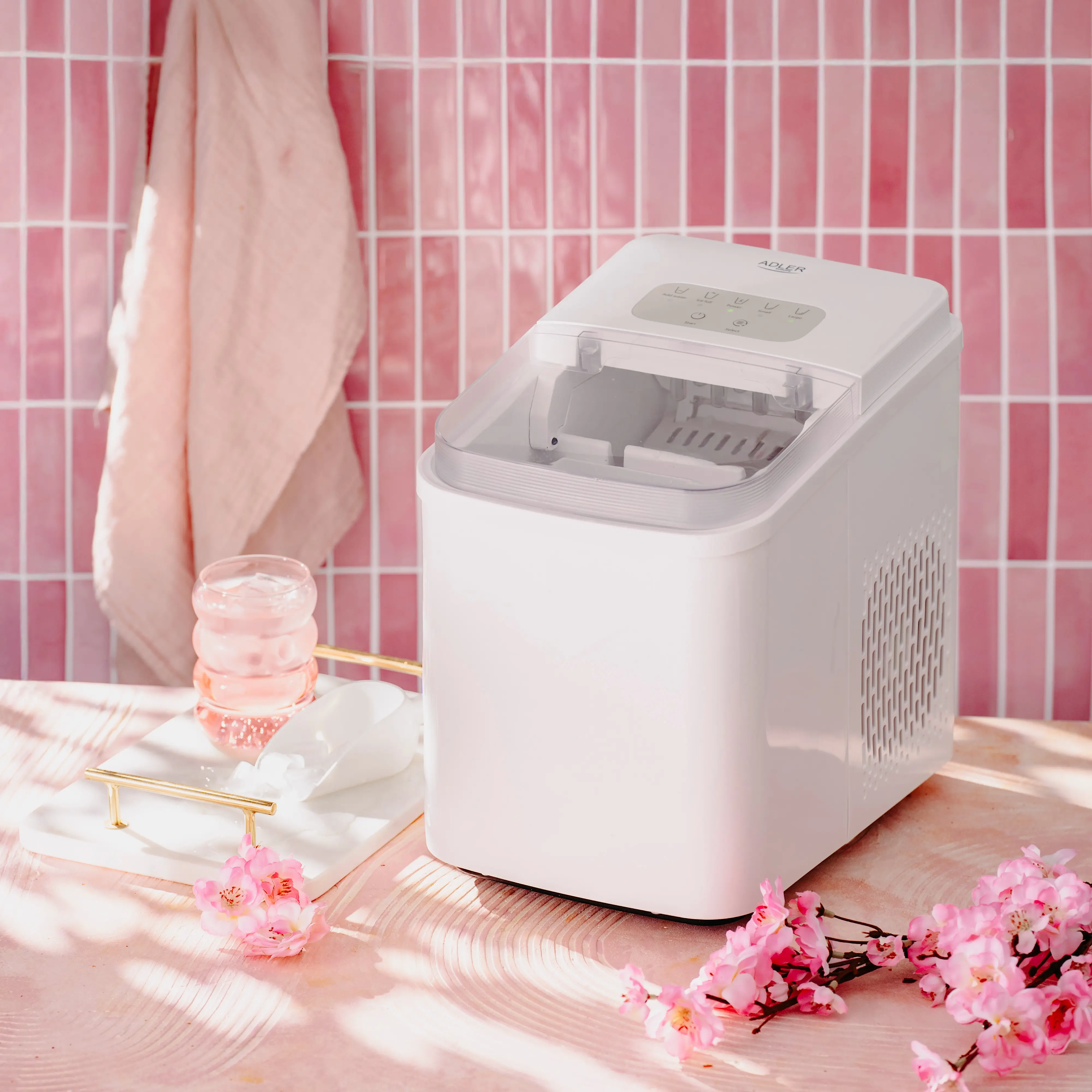 Generator de gheata Adler AD 8800 (White)