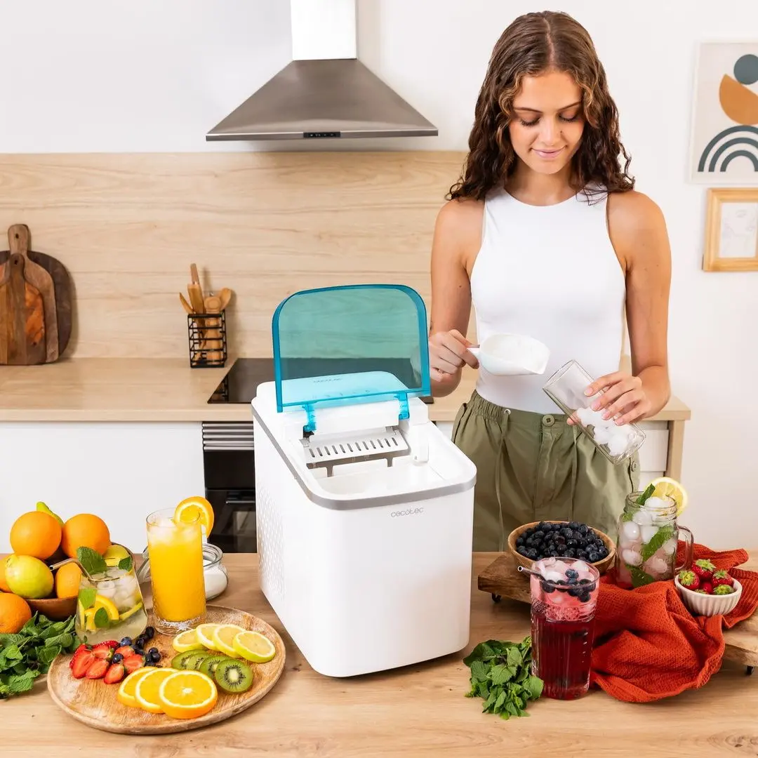 Generator de gheata Cecotec Chillin Ice 1200 (White/Blue)