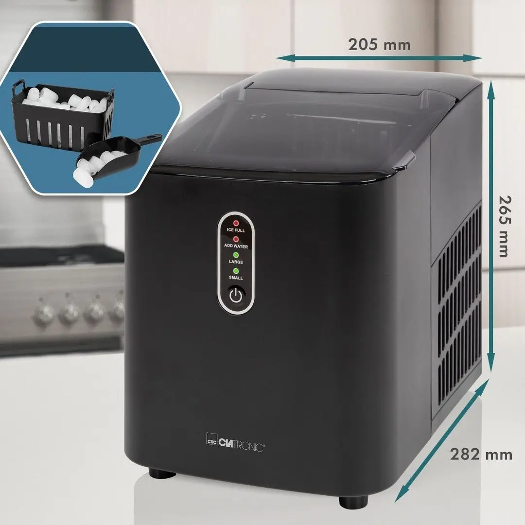 Generator de gheata Clatronic EWB 3798 (Black)