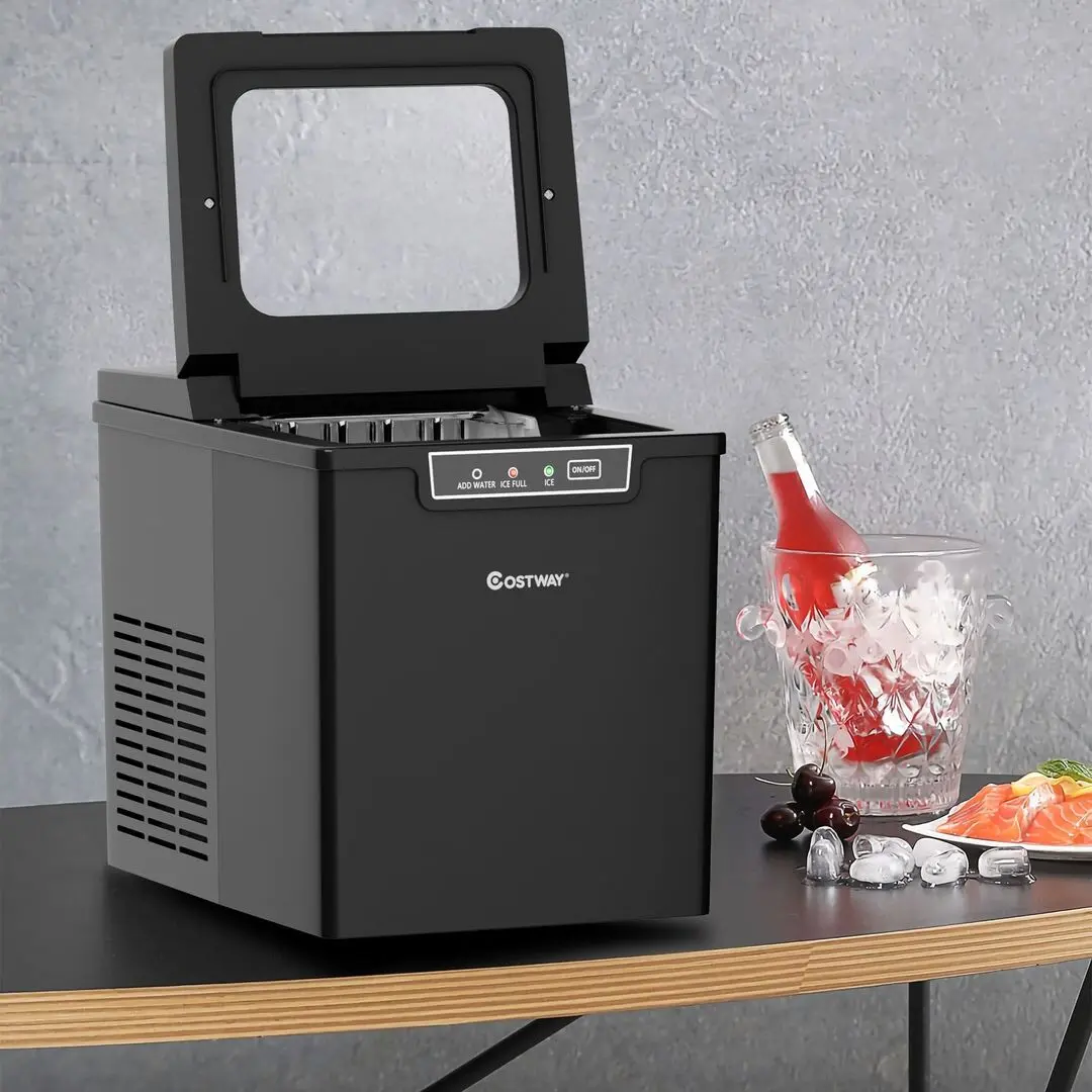 Льдогенератор Costway EP24210DE (Black)