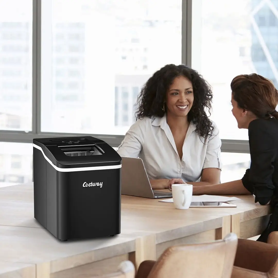 Generator de gheata Costway EP24744DE-BK (Black)