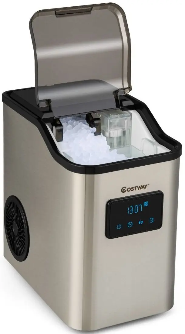 Generator de gheata Costway ES10255DE-SL (Inox)