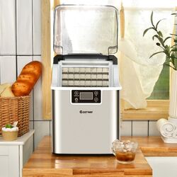 Generator de gheata Costway ES10324DE-SL (Silver) Thumb