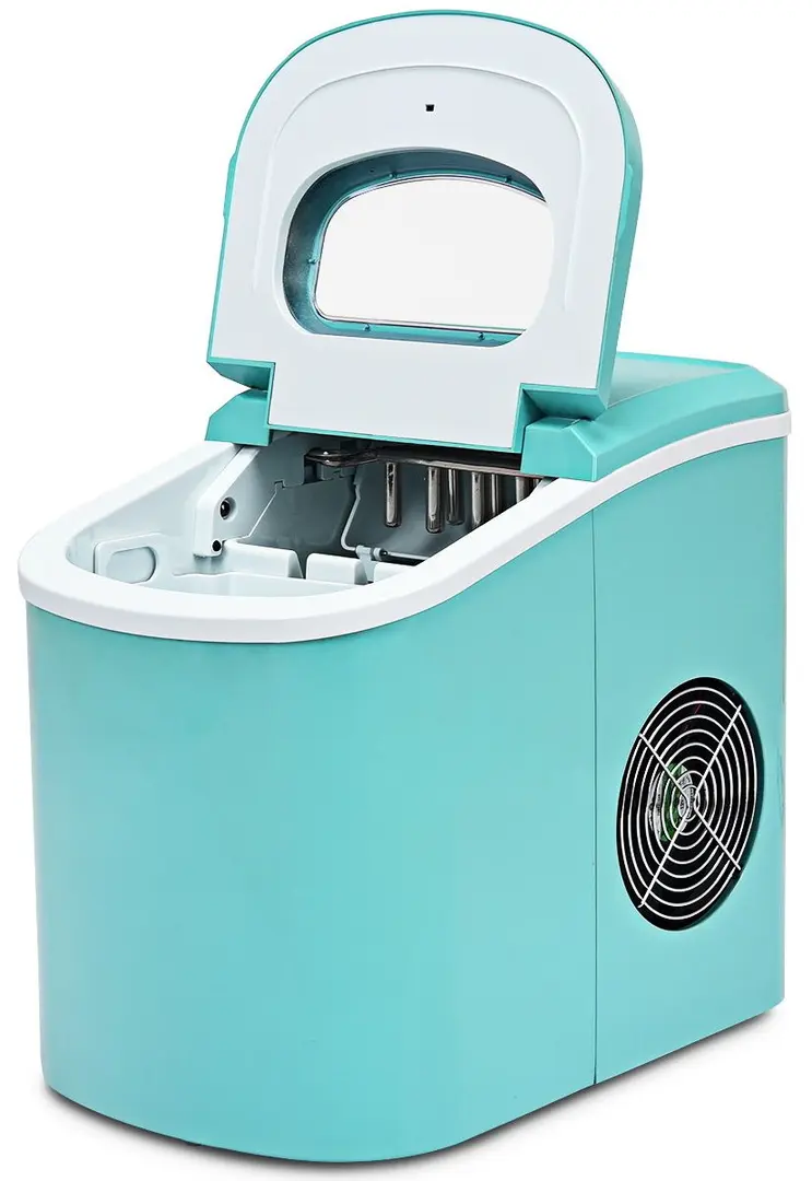 Generator de gheata Costway ES10325DE-GN (Turquoise)