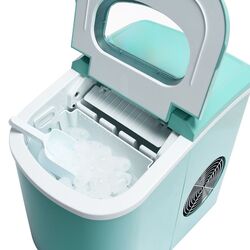 Generator de gheata Costway ES10325DE-GN (Turquoise) Thumb