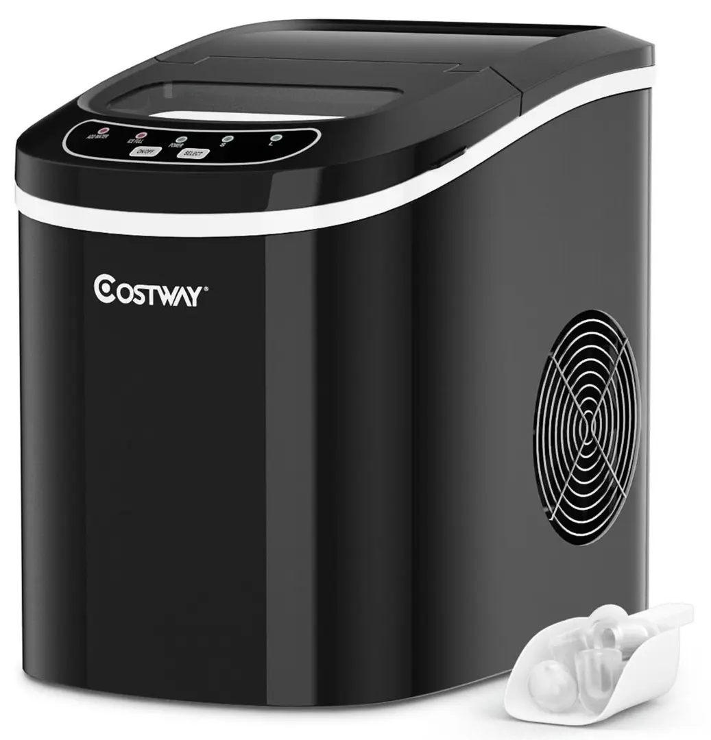 Generator de gheata Costway ES10326DE-BK (Black)