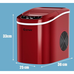 Льдогенератор Costway ES10326DE-RE (Red) Thumb