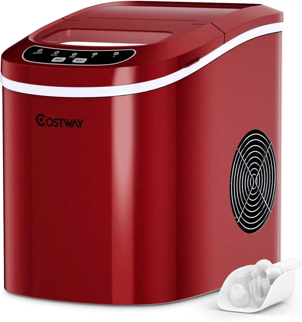 Льдогенератор Costway ES10326DE-RE (Red)
