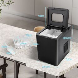 Льдогенератор Costway ES10331DE-DK (Black) Thumb