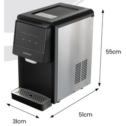 Льдогенератор Costway FP10221DE-SL (Black/Silver) Thumb