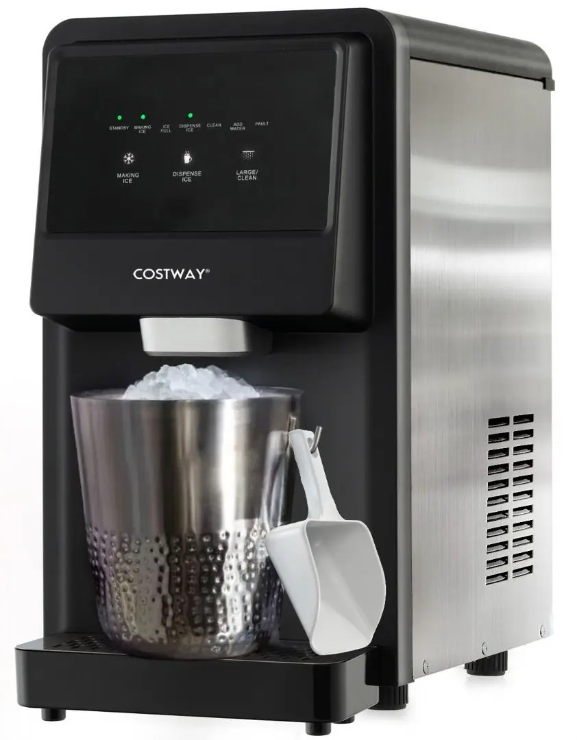 Льдогенератор Costway FP10221DE-SL (Black/Silver)