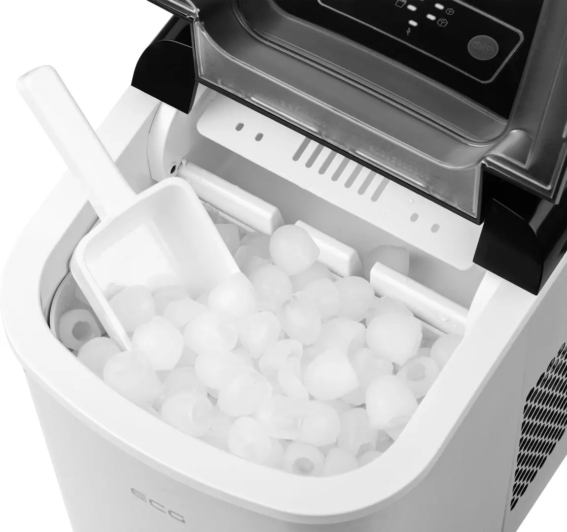 Generator de gheata ECG ICM 1253 Iceman (Inox/Black)