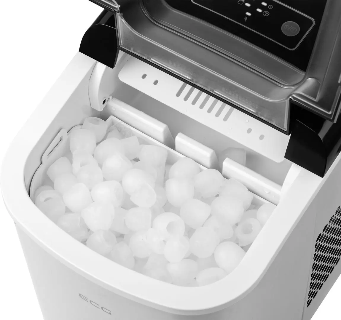 Generator de gheata ECG ICM 1253 Iceman (Inox/Black)