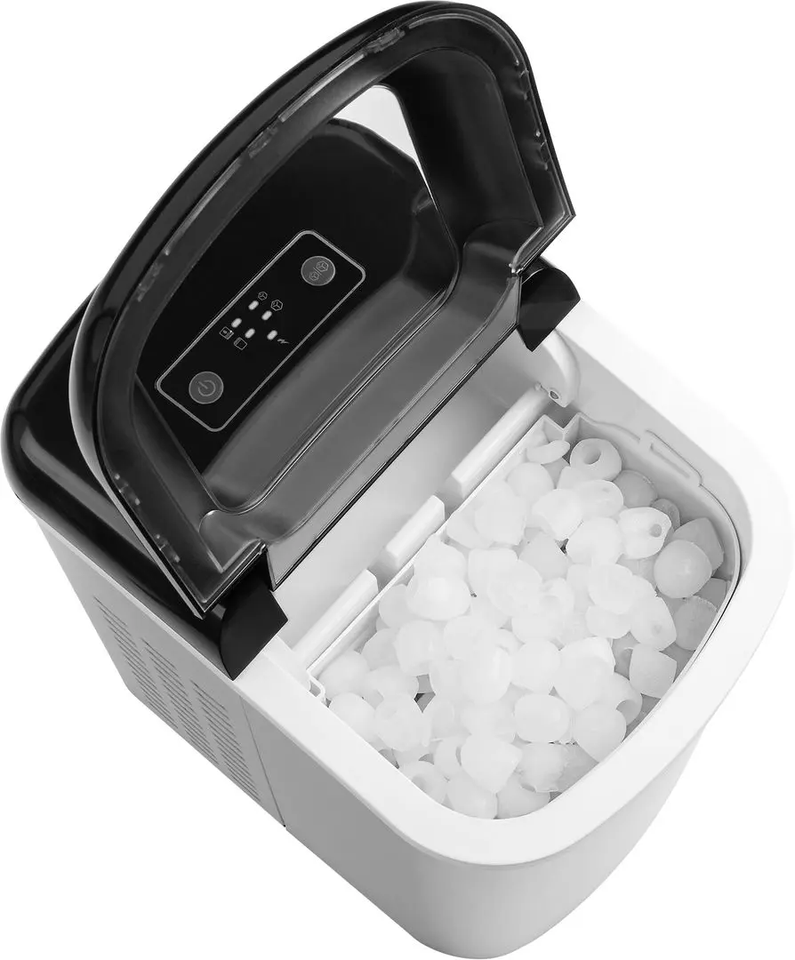 Generator de gheata ECG ICM 1253 Iceman (Inox/Black)