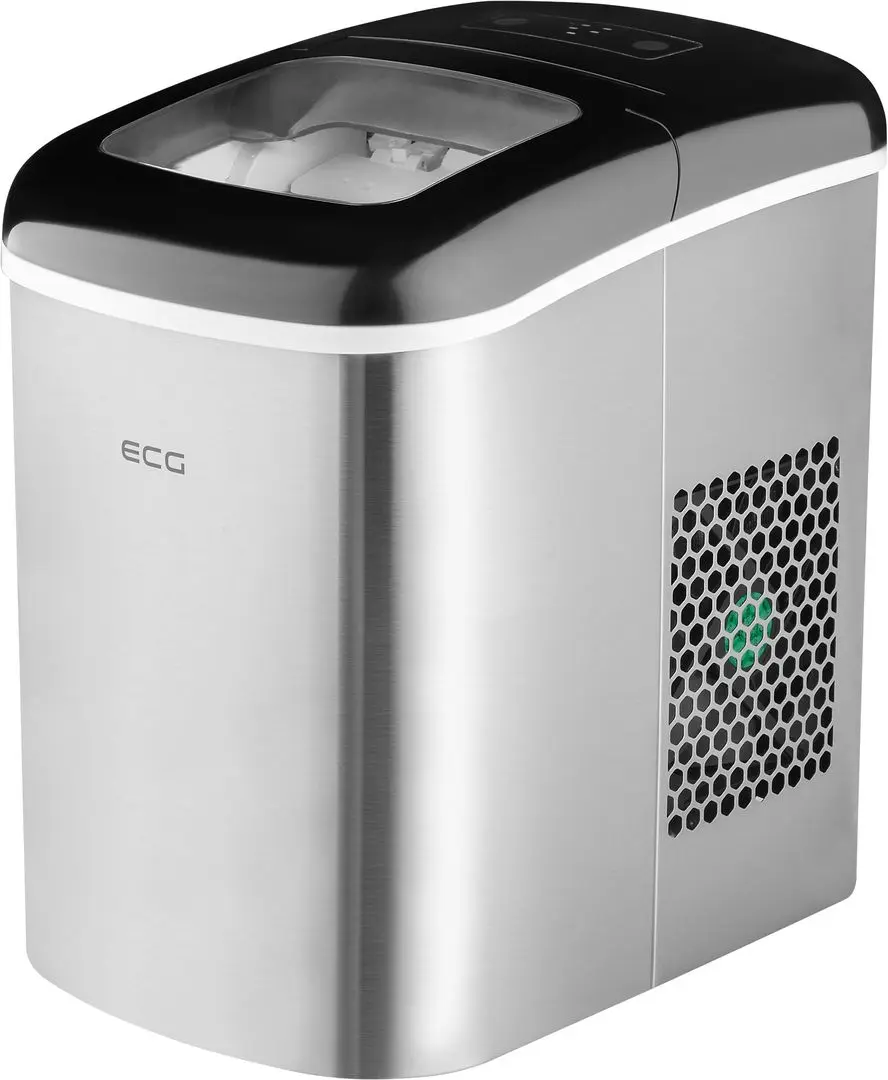 Generator de gheata ECG ICM 1253 Iceman (Inox/Black)