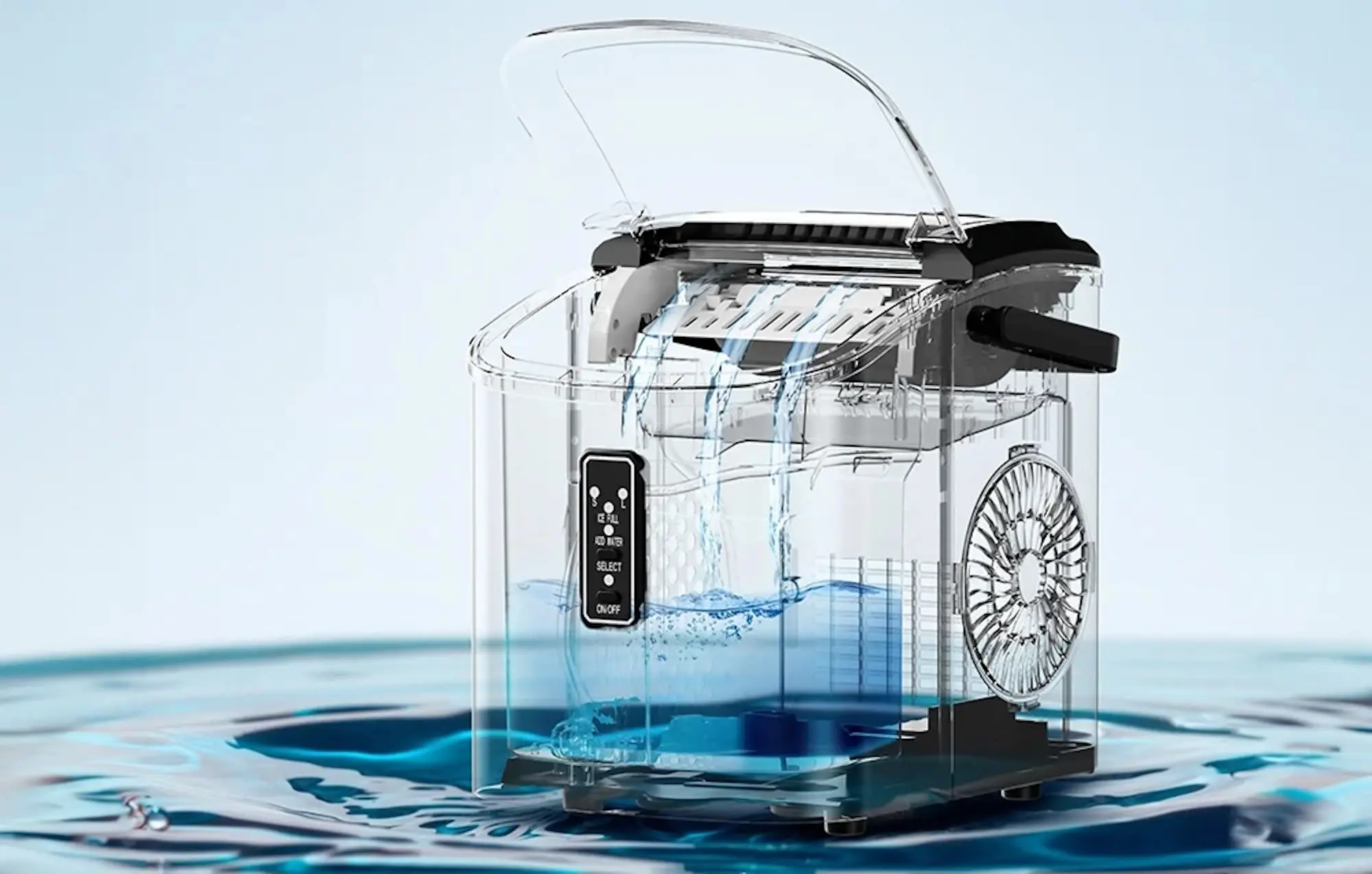 Generator de gheata Euhomy IM008 (Silver) - 2