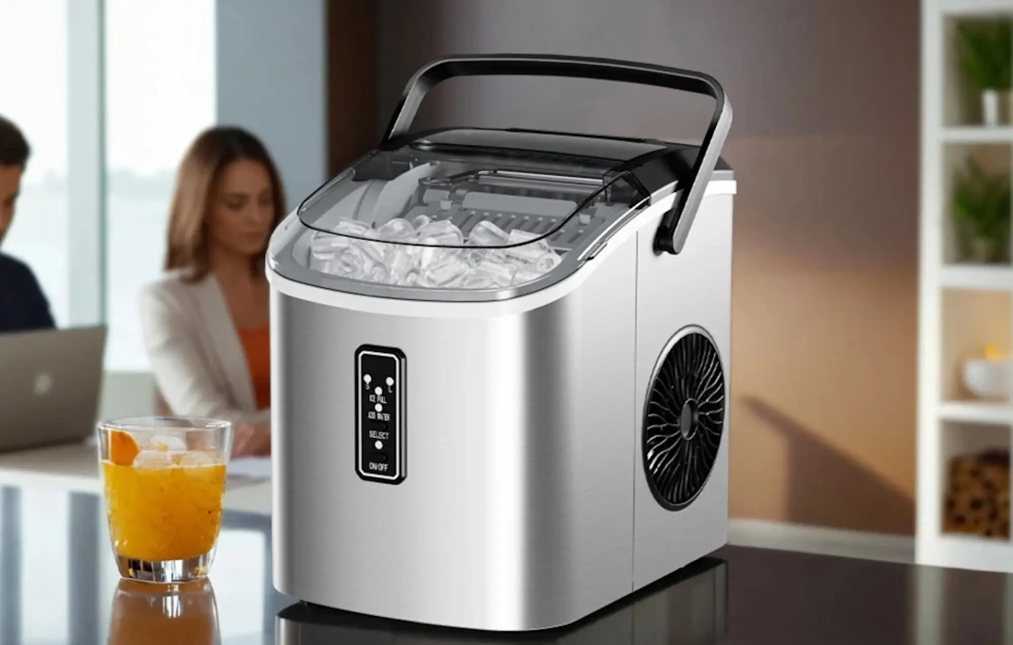 Generator de gheata Euhomy IM008 (Silver) - 5