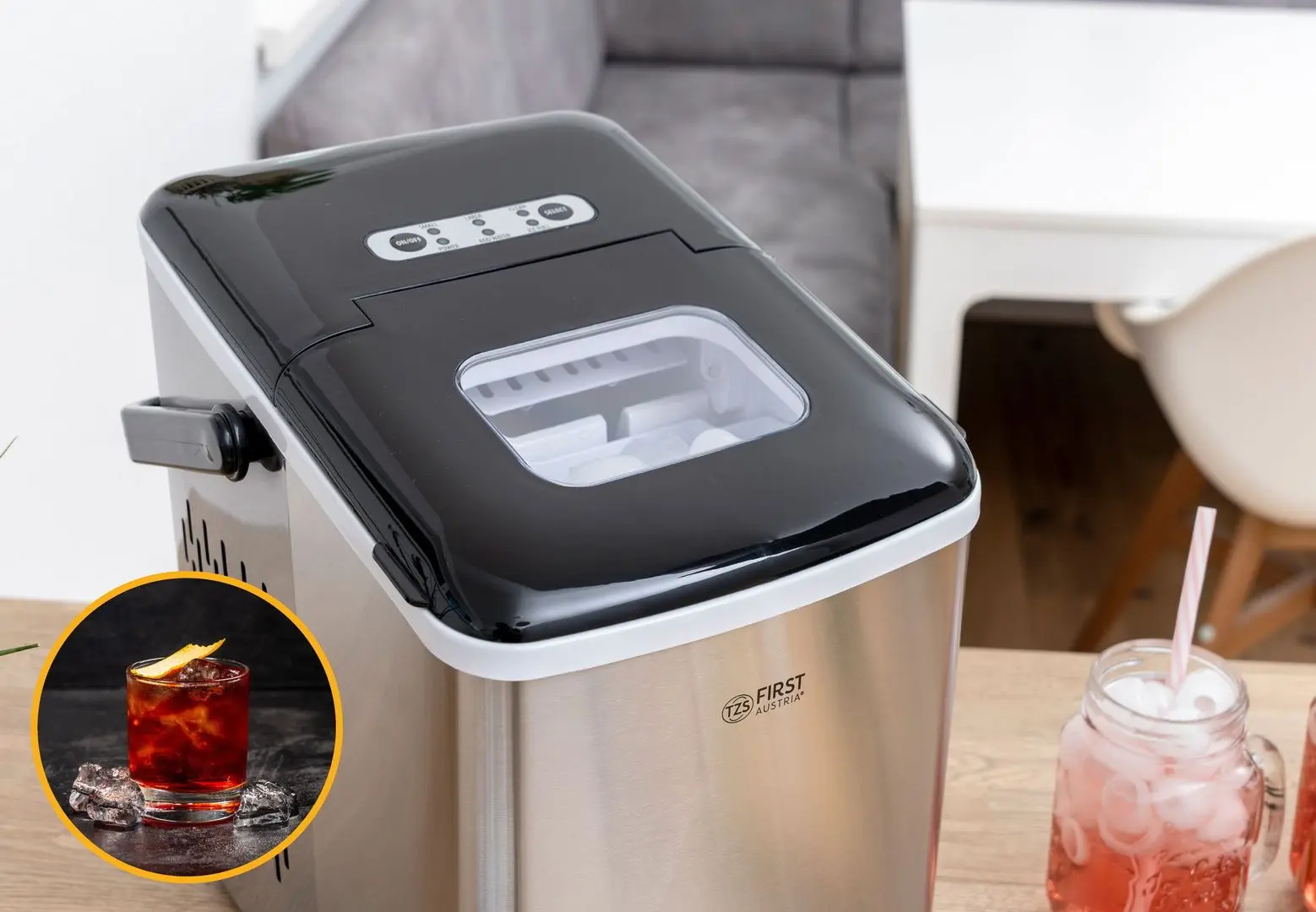 Generator de gheata First FA-5104-2 (Silver/Black)