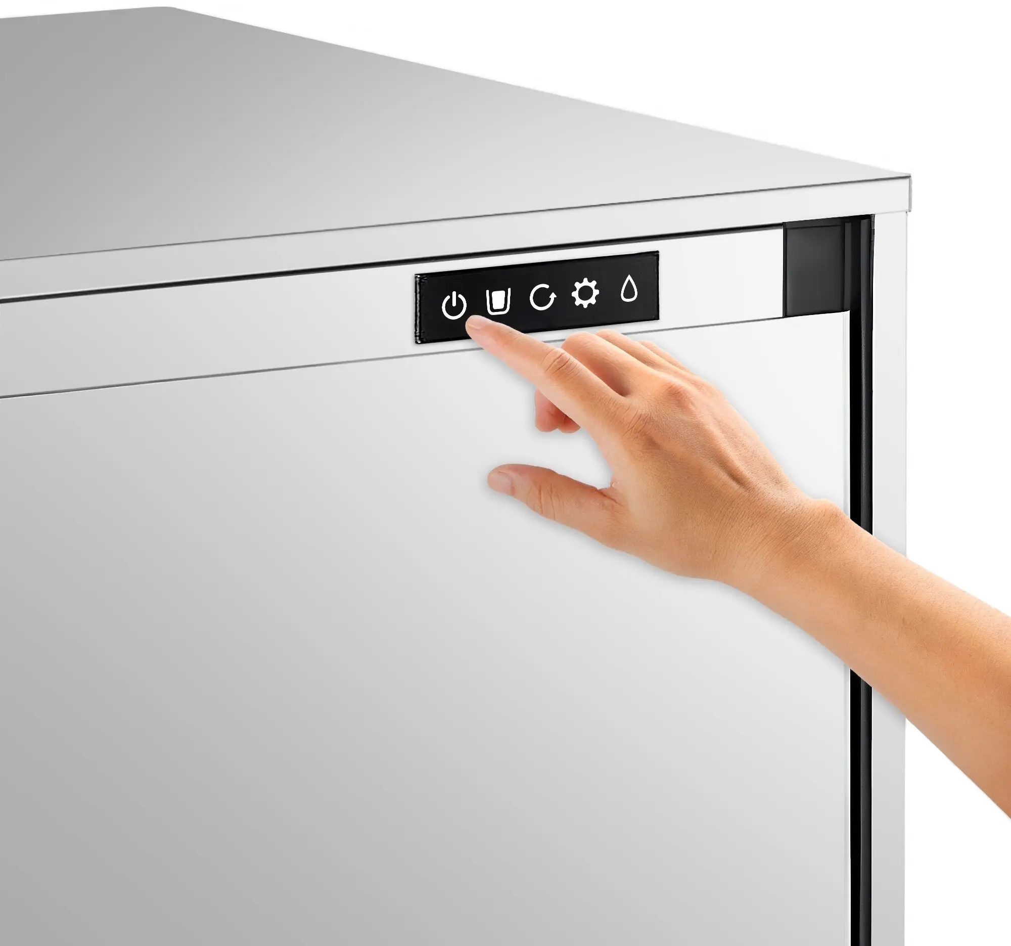 Льдогенератор GGM Gastro CEI40N (Inox) - 2
