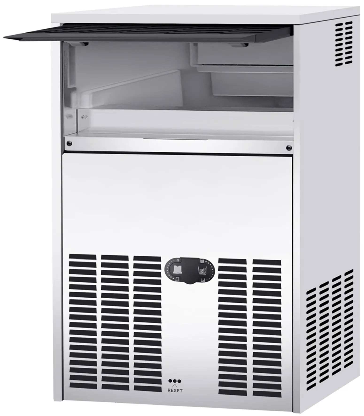 Льдогенератор GGM Gastro EBH3515 (Inox) - 3