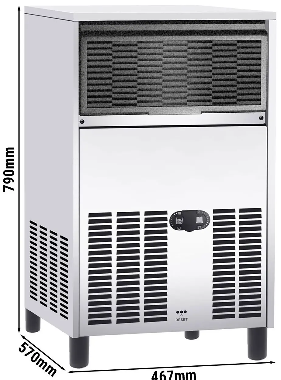 Generator de gheata GGM Gastro EBH5522 (Inox) - 6