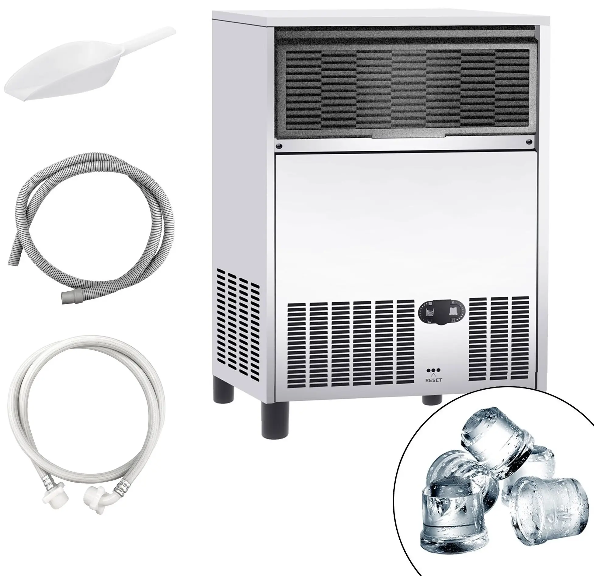 Generator de gheata GGM Gastro EBH9050 (Inox) - 4