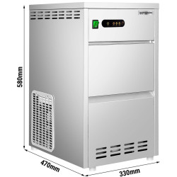 Generator de gheata GGM Gastro EFBH345-N (Inox) Thumb