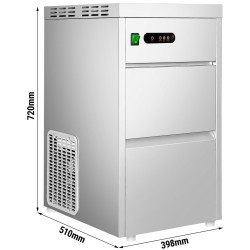 Льдогенератор GGM Gastro EFBH357 (Inox) Thumb