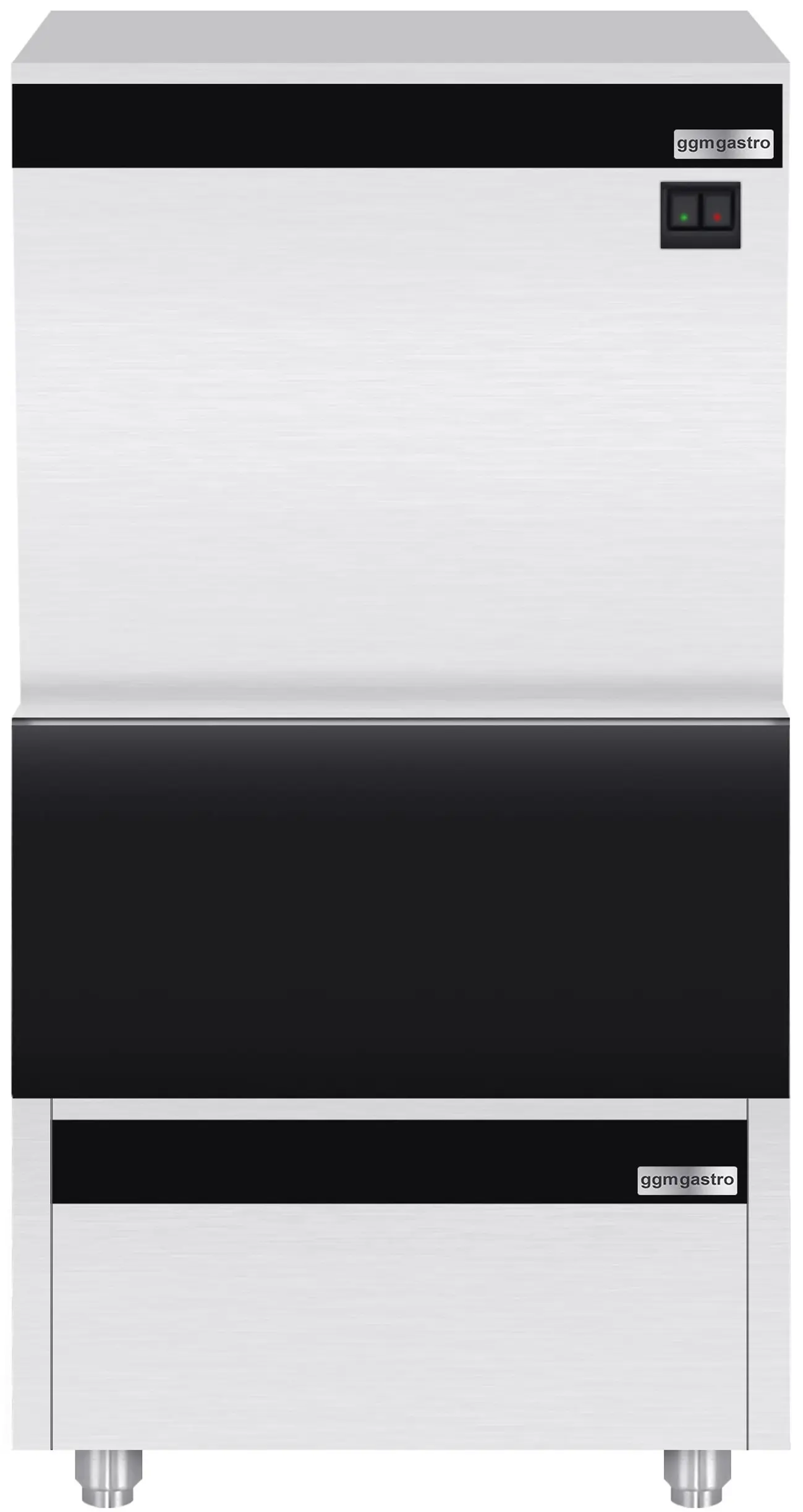 Generator de gheata GGM Gastro EKW230FVB175FN (Inox/Black) - 2