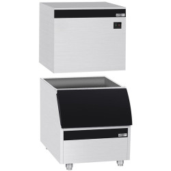 Generator de gheata GGM Gastro EKW230FVB210FN (Inox/Black) Thumb