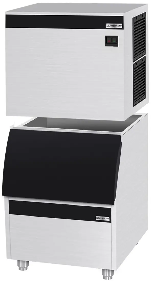 Generator de gheata GGM Gastro EKW230FVB210FN (Inox/Black) - 4