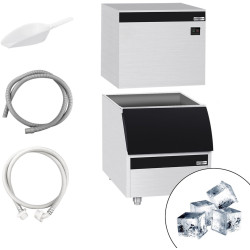 Generator de gheata GGM Gastro EKW230FVB210FN (Inox/Black) Thumb