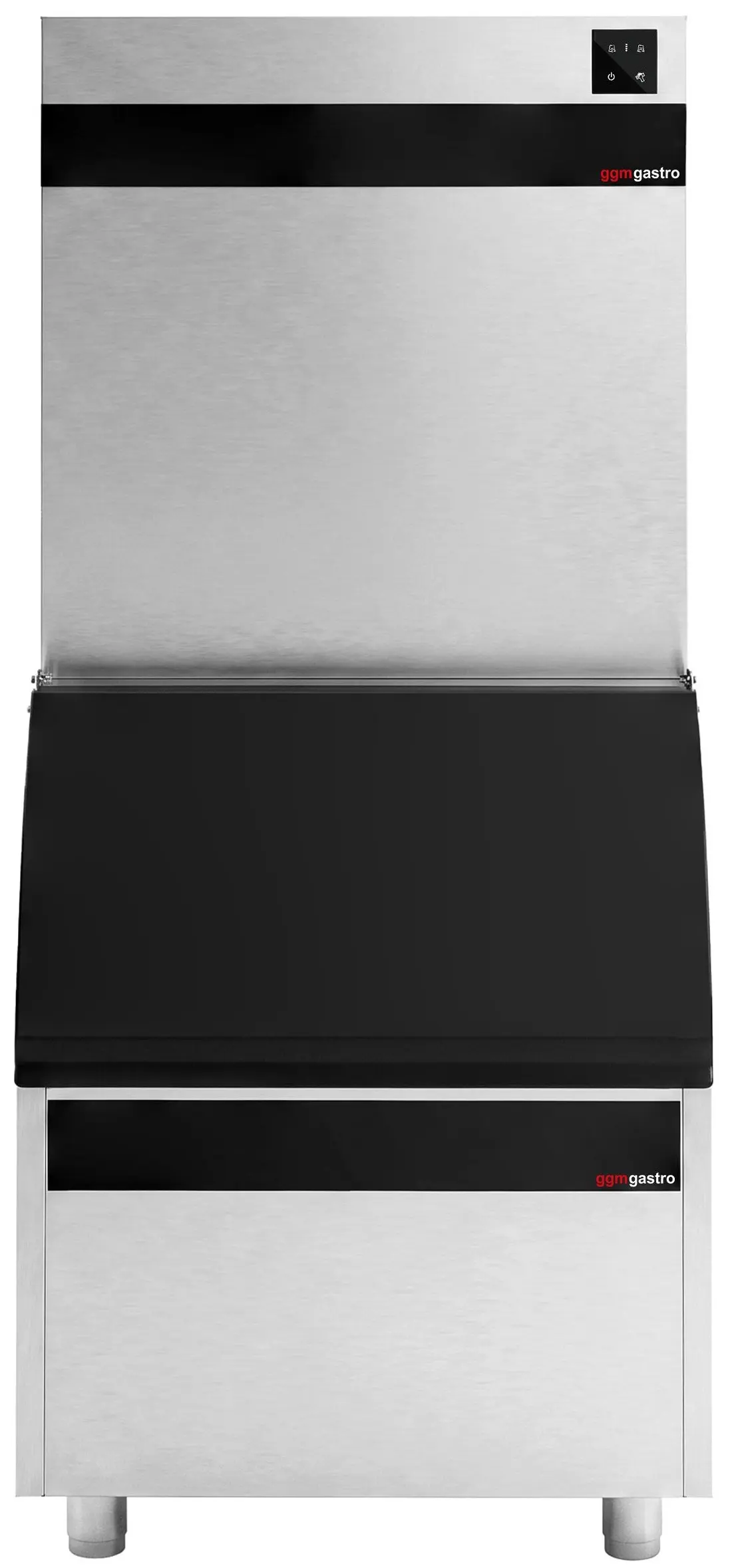 Generator de gheata GGM Gastro EKW450FVB175FN (Inox/Black) - 4