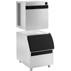 Generator de gheata GGM Gastro EKW450FVB175FN (Inox/Black) Thumb