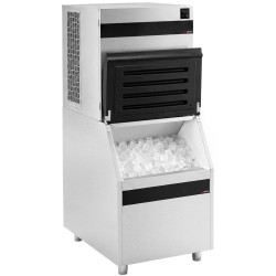 Льдогенератор GGM Gastro EKW450FVB210FN (Inox/Black) Thumb