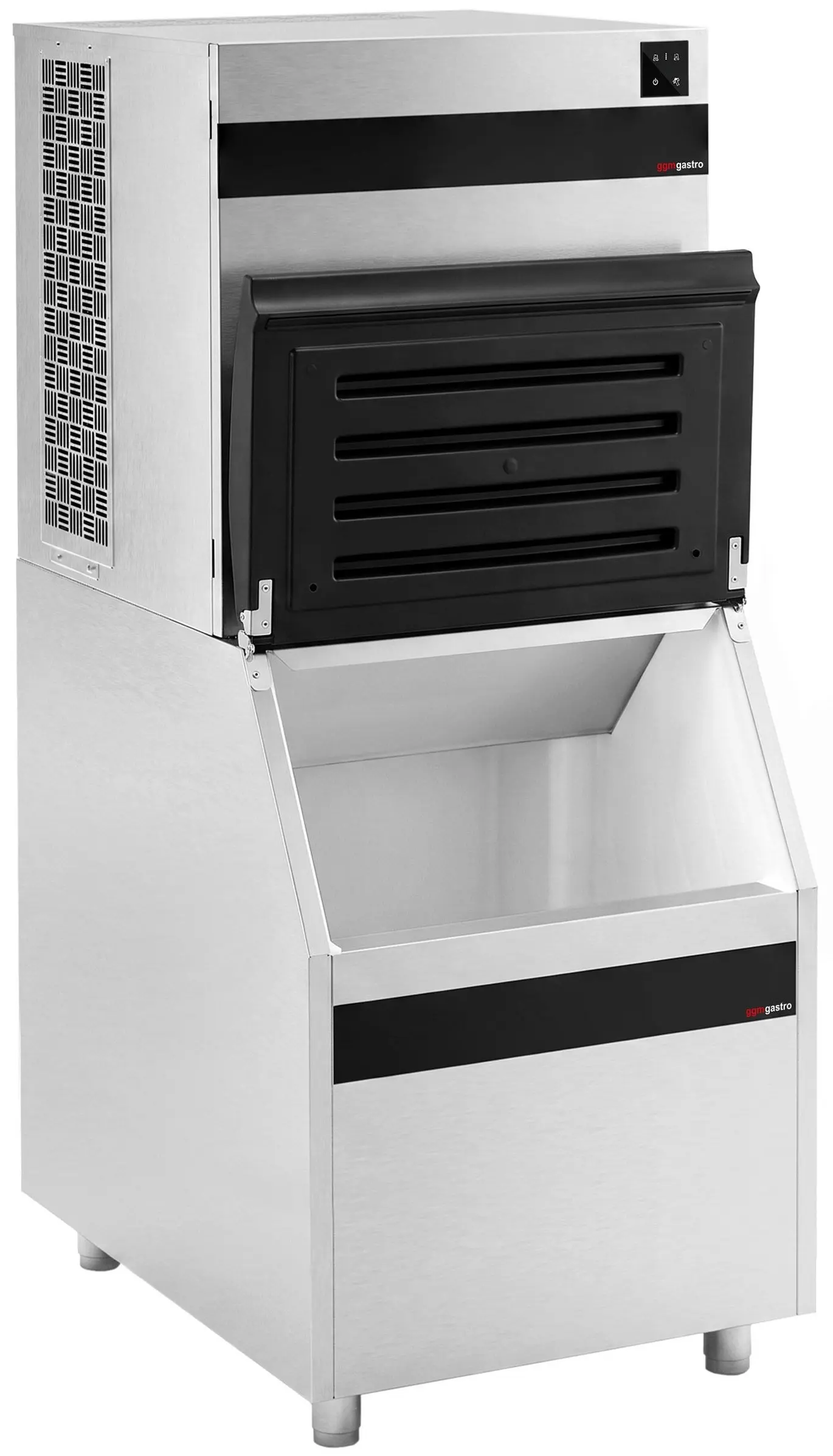 Льдогенератор GGM Gastro EKW450FVB210FN (Inox/Black) - 3