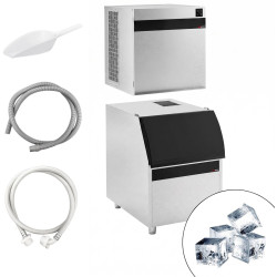 Льдогенератор GGM Gastro EKW450FVB210FN (Inox/Black) Thumb