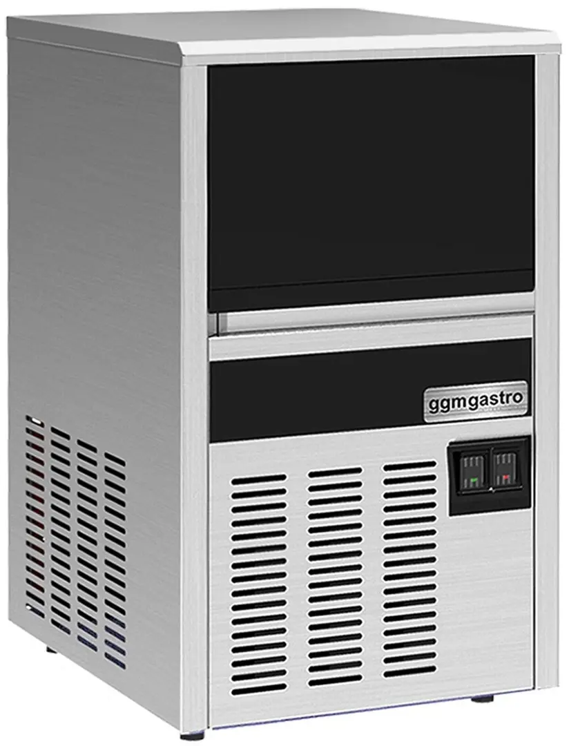 Льдогенератор GGM Gastro EKZ22F (Inox/Black)