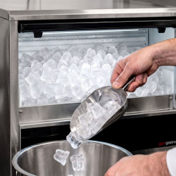Generator de gheata GGM Gastro EKZ47FN (Inox/Black) Thumb