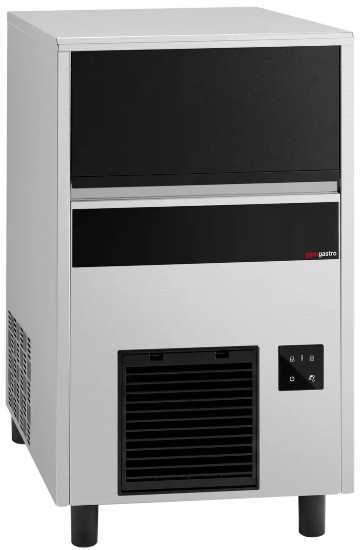 Generator de gheata GGM Gastro EKZ47FN (Inox/Black)