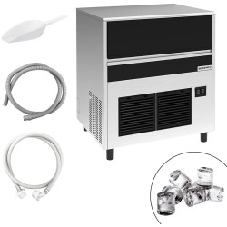 Льдогенератор GGM Gastro EKZ85FN (Inox/Black) Thumb