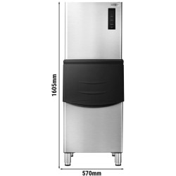 Льдогенератор GGM Gastro EWBH160 (Inox/Black) Thumb